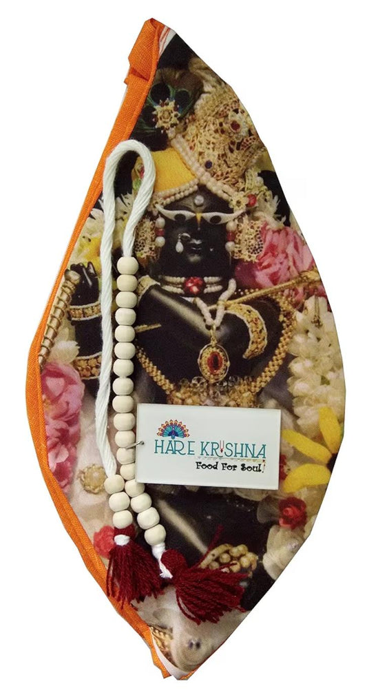 RADHARAMAN LAL JU MALA JAP BAGS WITH TULSI MALA - 108 BEADS