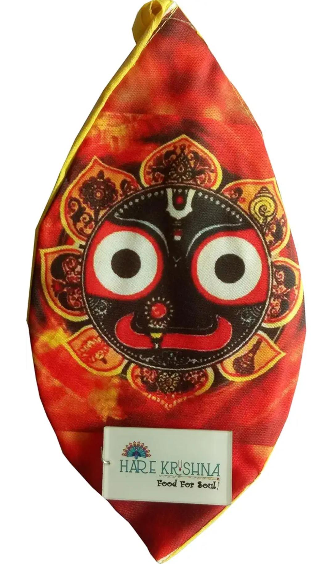 LORD JAGANNATH MAHAPRABHU MALA JAP BAG WITH TULSI MALA