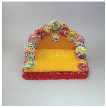 Laddu Gopal Ji Singhasan (Sofa) with Velvet Fabric and Designs