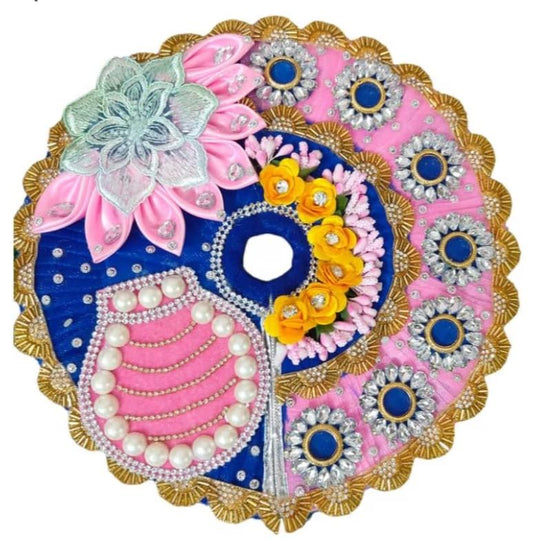 Laddu Gopal Ji Premium Dahi Matki Embroidered Dress With Mukut and Latkan