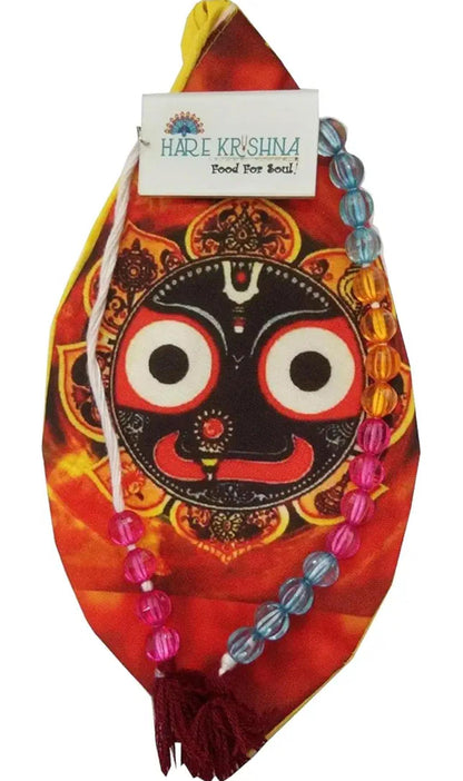 LORD JAGANNATH MAHAPRABHU MALA JAP BAG WITH TULSI MALA