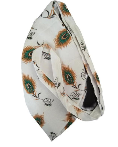 MORPANKH MALA JAP BAGS WITH TULSI MALA - 108 BEADS